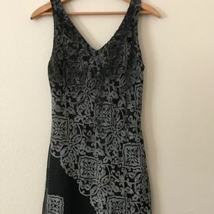 Ronnie Nicole vintage sleeveless dress.